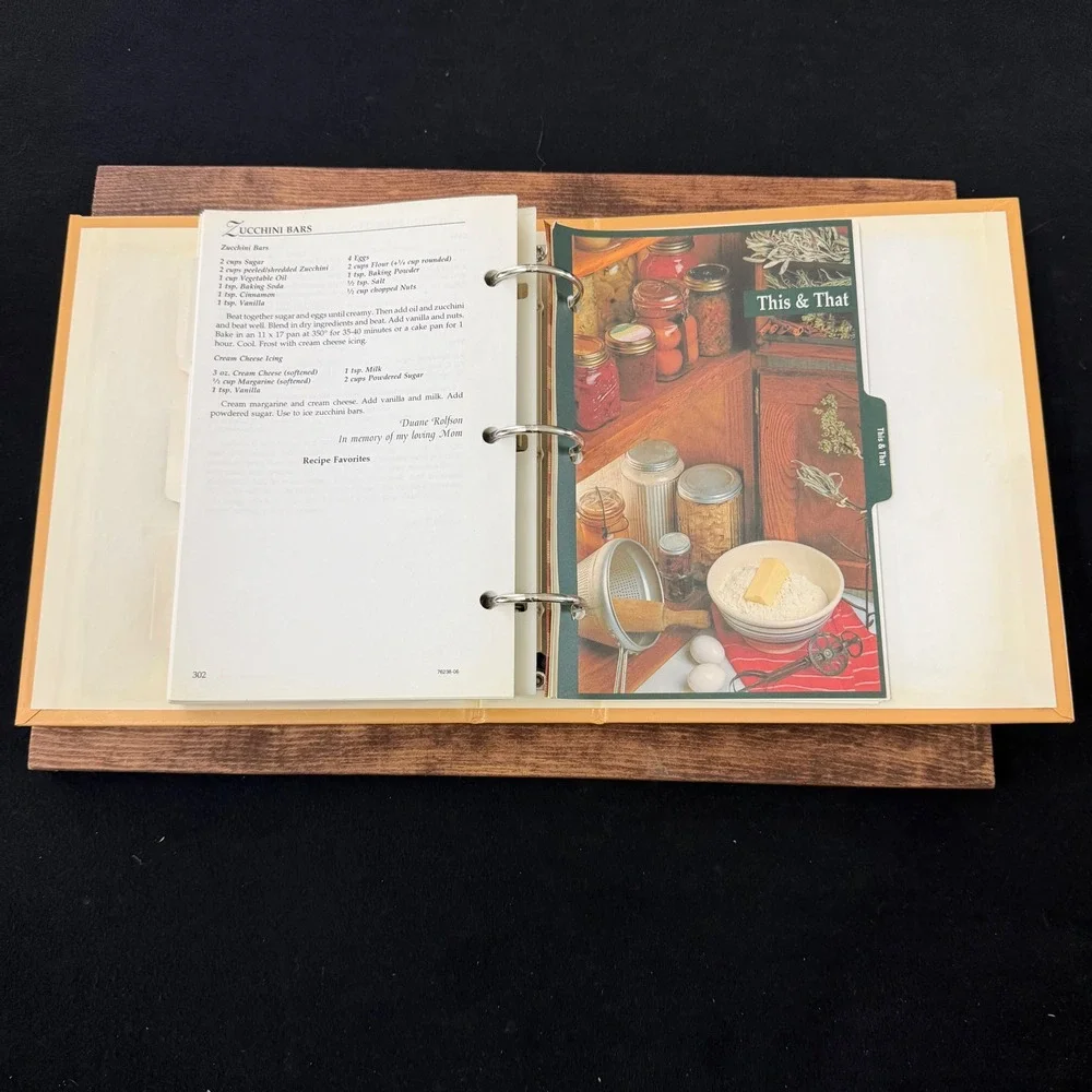 Recipes from the Heart Ben Davis Christian Church Cookbook 2006 Binder INDPLS.